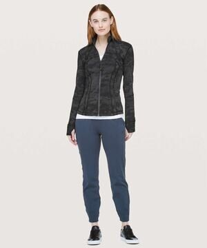 lululemon Define Jacket Incognito Camo Multi Grey Full Zip